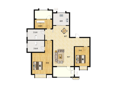 3室2厅2卫 住宅 售罄