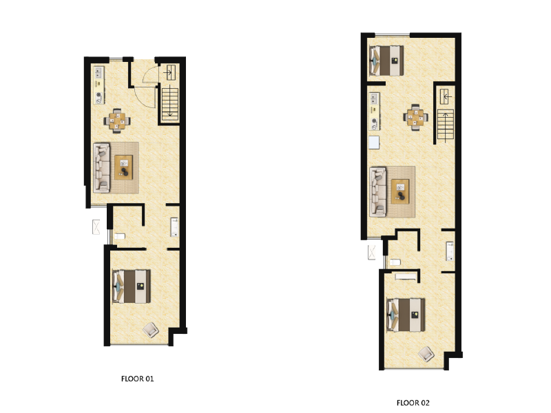 3室2厅2卫 商业类 售罄户型图