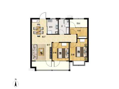 3室2厅1卫 住宅 在售