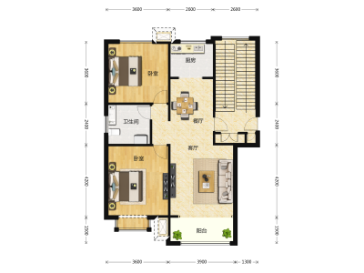 2室2厅1卫 住宅 在售