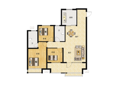 3室2厅2卫 住宅 在售