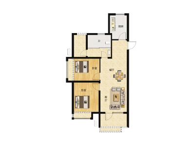 2室2厅1卫 住宅 在售