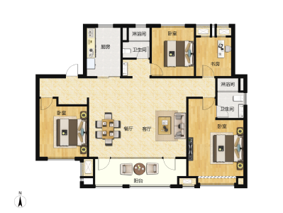 4室2厅2卫 住宅 售罄