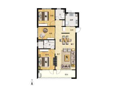 3室2厅2卫 住宅 售罄