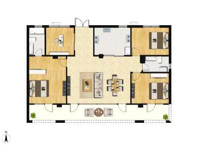 4室2厅2卫 别墅 售罄