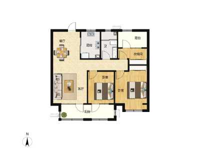 3室1厅1卫 住宅 在售