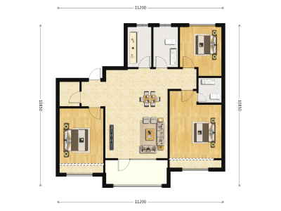 3室2厅1卫 住宅 在售