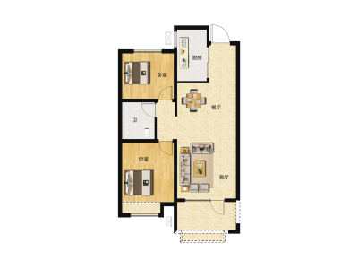 2室2厅1卫 住宅 在售