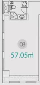 1室1厅1卫 商业类 售罄