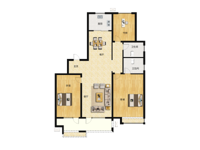 3室2厅2卫 住宅 售罄