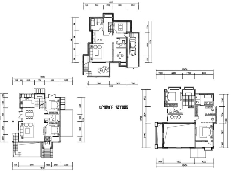 4室4厅5卫 别墅 售罄户型图