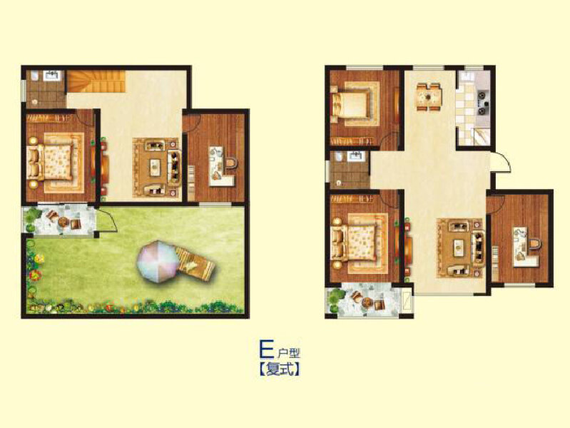 5室3厅2卫 住宅 在售户型图