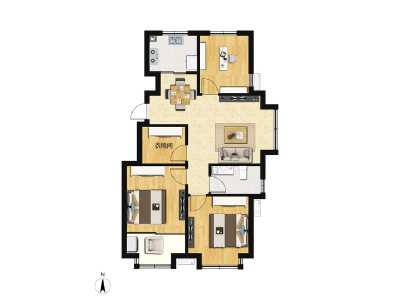 3室2厅1卫 住宅 售罄