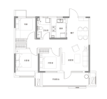 3室2厅1卫 住宅 在售