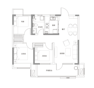 3室2厅1卫 住宅 在售