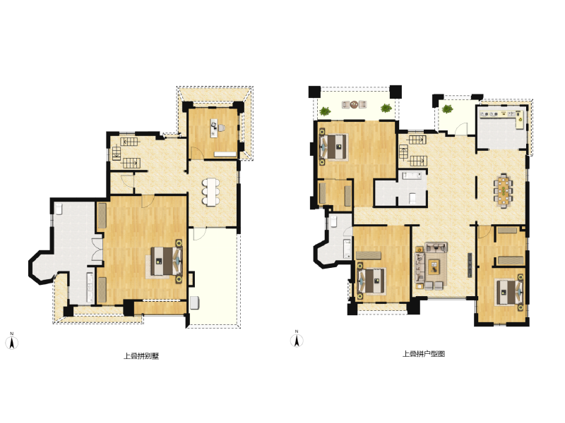 5室2厅3卫 别墅 售罄户型图