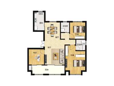 3室2厅2卫 住宅 在售