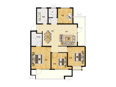 4室2厅2卫 住宅 在售