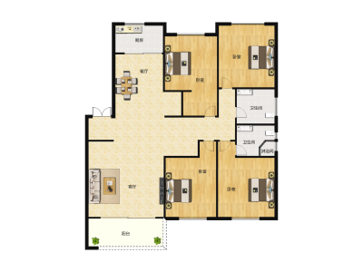 3室2厅2卫 住宅 售罄