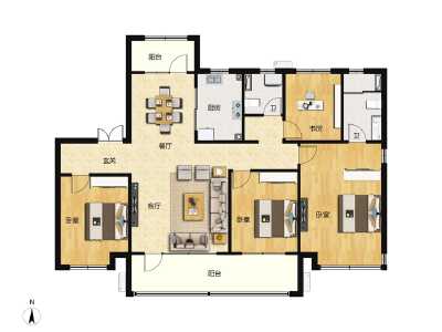 4室2厅2卫 住宅 在售