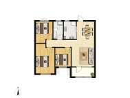 3室2厅1卫 住宅 售罄