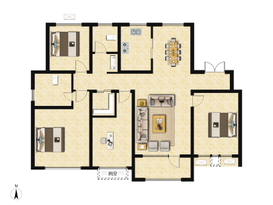 4室2厅2卫 住宅 售罄