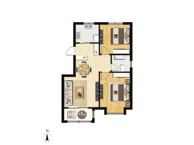 2室2厅1卫 住宅 在售