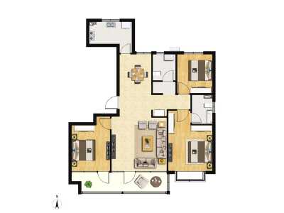 3室2厅2卫 住宅 在售