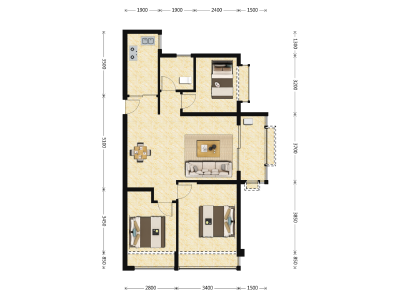 3室2厅1卫 住宅 售罄