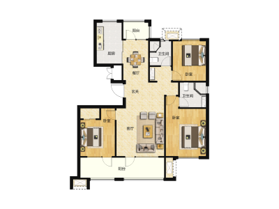 3室2厅2卫 住宅 在售