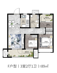 3室2厅1卫 住宅 在售