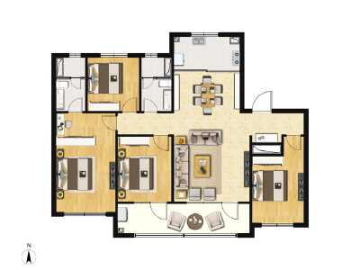 4室2厅2卫 住宅 在售