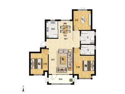 3室2厅2卫 住宅 在售