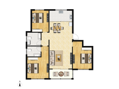 3室2厅2卫 住宅 售罄