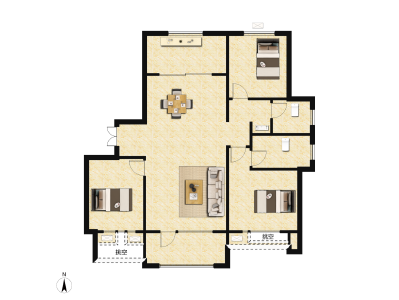 3室2厅2卫 住宅 售罄