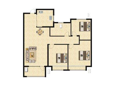 3室2厅1卫 住宅 在售