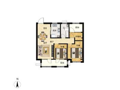 3室1厅1卫 住宅 在售