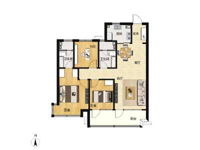 3室2厅2卫 住宅 售罄