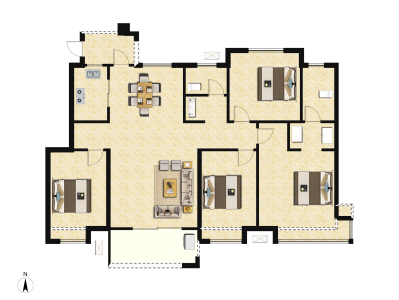 4室2厅2卫 住宅 售罄