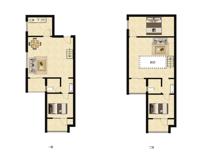 3室2厅2卫 商业类 售罄户型图