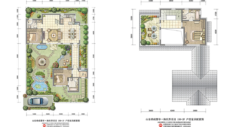 3室2厅2卫 住宅 售罄户型图