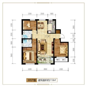 3室2厅2卫 住宅 售罄