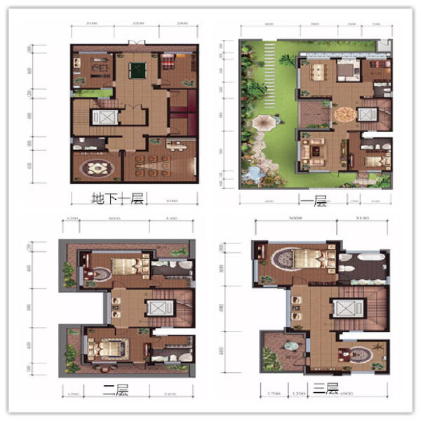 7室3厅6卫 别墅 在售户型图