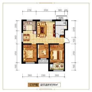 3室2厅1卫 住宅 售罄