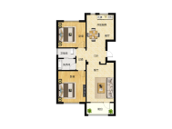 2室2厅1卫 住宅 售罄