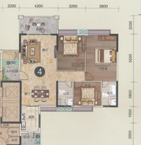 3室2厅2卫 住宅 在售