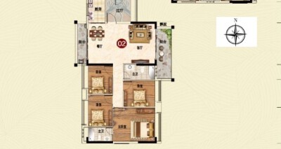 4室2厅2卫 住宅 售罄