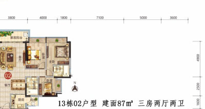 3室2厅2卫 住宅 在售
