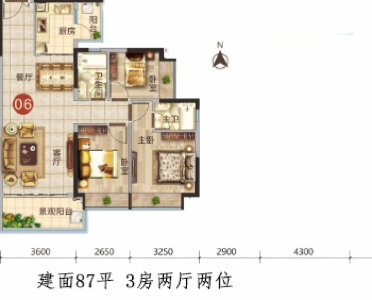 3室2厅2卫 住宅 售罄