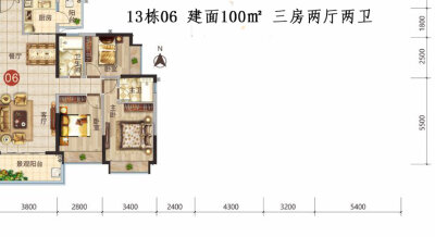3室2厅2卫 住宅 在售